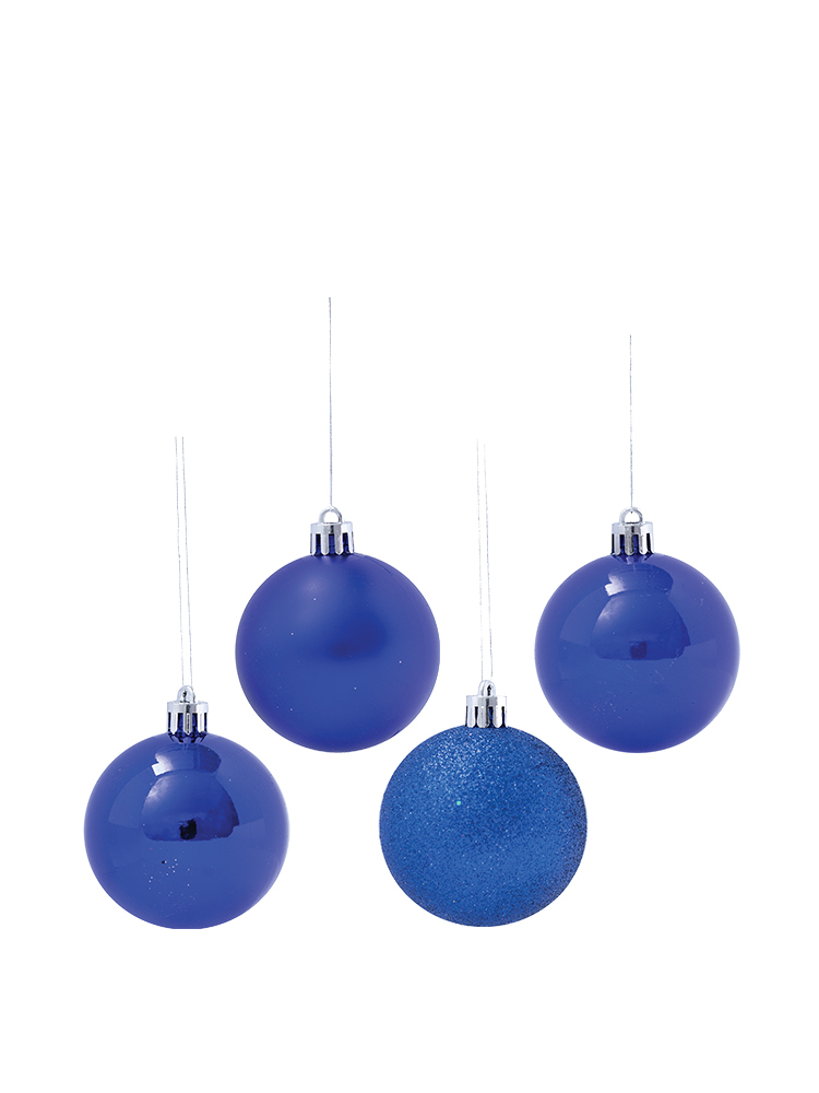 Confezione 8 sfere blu 