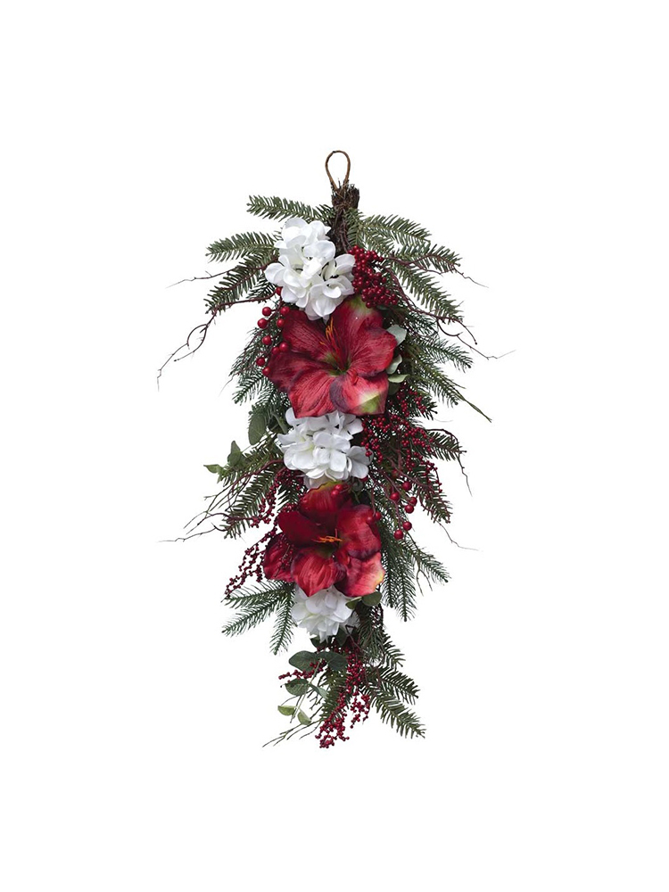 Fuoriporta con fiori e bacche